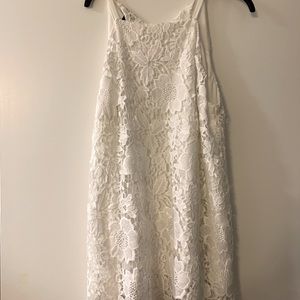 Short lace summer dress